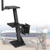 Sancunhui Boat Trailer Steps with Handle 3 Steps Heavy Duty