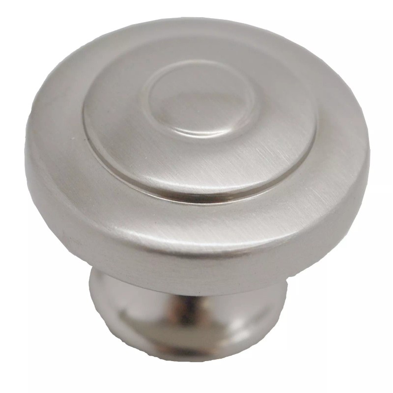 LIBERTY Geary Round Ring Cabinet Knob Pull Satin Nickel P29526-SN-C