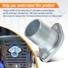 1" Threaded Exha-ust Flange Compatible With Predator 301 340 390
