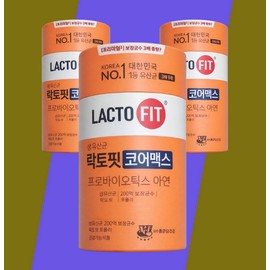 Lactopit Chong Kun Dang Lactopit Core Max Lactobacillus 2g 60 sachets 3 cans 6 months probiotics / 종근당 락토핏 코어맥스 유산균 2g 60포 3통 6개월 프로바이오틱스