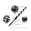 Auger Drill Bit Hex Shank Carpenter Joiner Fast Cut Woodworking