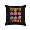 Thanksgiving Shirt Pilgrim Costume Turkey Meat Thankful for My Little