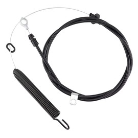 TOPREPAIR Deck Engagement Clutch Control Cable for 46" 408714 435111 197257 532435111 Lawn Mower Husqvarna LT2213 LTH1438 LTH1538 LTH18538 Craftsman YT3000 YT4000 DYS4500