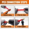 SUNGATOR 6-Pack 1/2" NPT to 1/2" PEX Male Adapter, No