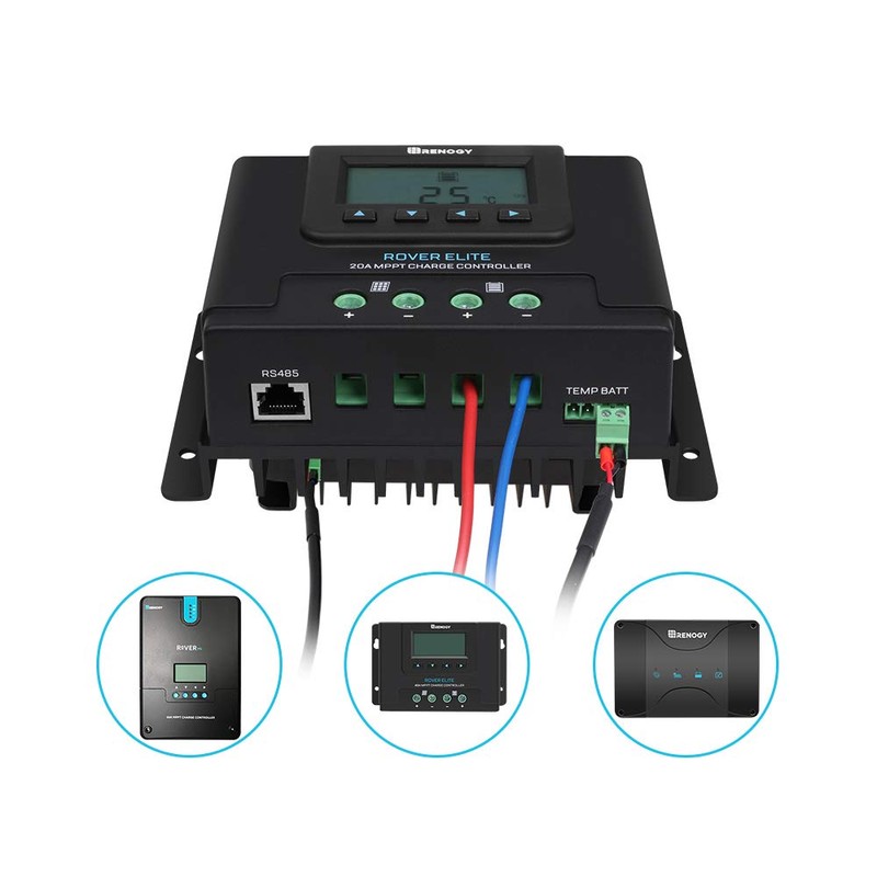 Renogy Voltage Sensor Li 60A/100A, Rover Elite 20A/40A, and 50A
