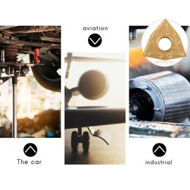 Geieold Tool Holder Set for 20 mm Mwlnr2020K08 + 10 Wnmg0804 Carbide Inserts