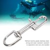 Stainless Steel Diving Single Ended Snap Clips Single Eye Bolt