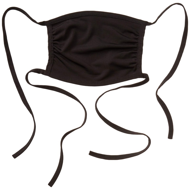 Star Vixen Washable Fashion Face Mask, Black, One Size fits