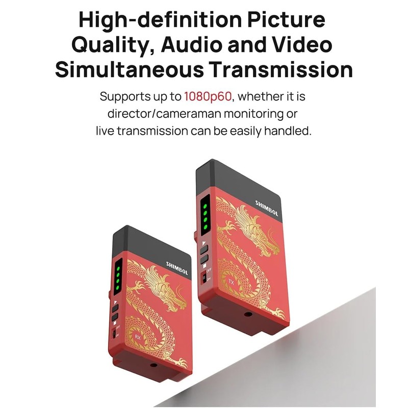 Shimbol TP Mini Max Wireless Video Transmission System HDMI Transmitter