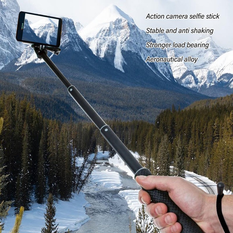 Monopod Selfie Stick, 9 Inch Extendable Selfie Stick with Anti