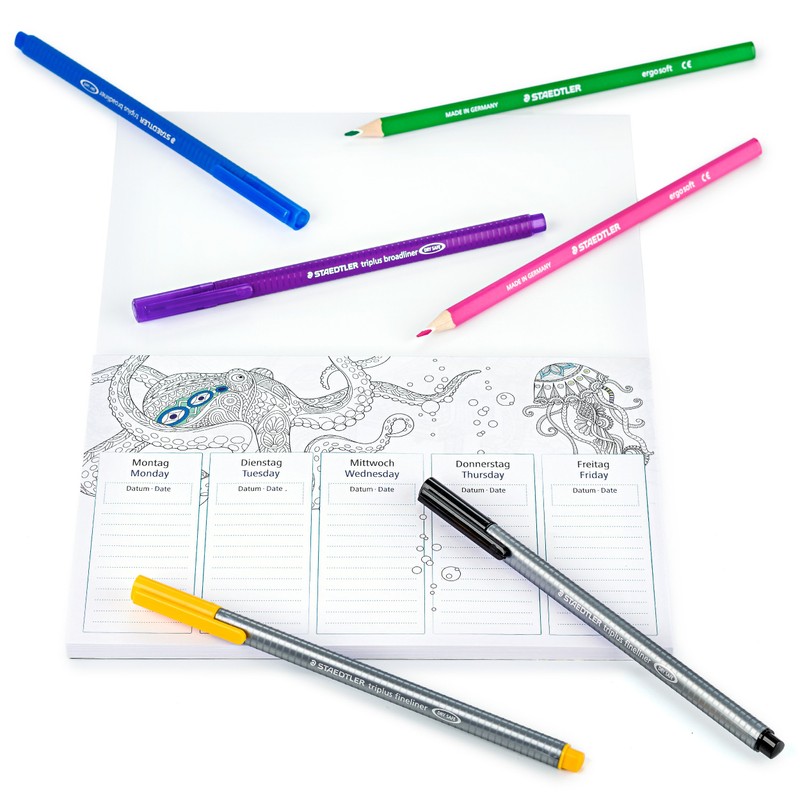 Staedtler 61 KP3 MZP Painting Mut zur Pause Ergonomic Triangular