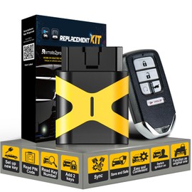 Remote2program Smart Car Key Keyless Entry Remote Control Replacement for 2019 - 2021 Honda Pilot/ Passport Self Programmable with FCC: KR5T44 / KR5V44 (self programmable Remote)