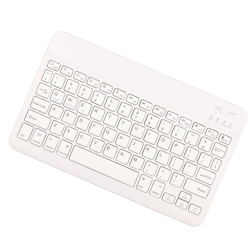 Tablet Keyboard QWERTY Layout Auto Sleep Ultra Slim BT Connection