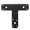 heneng 6 Pcs T Shaped Mending Plates, 6-1/2" x 1-1/2",