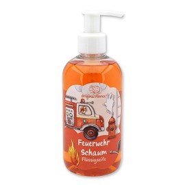 Liquid Soap with Organic Sheep Milk 300 ml in a Bottle "Feuerwehr Schaum"