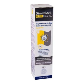 Protector Solar Simi Block Ultra Max100 Fps