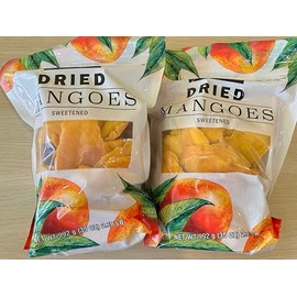 Dried mangoes sweetened net wt 2.18 lb (pack of 2)