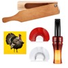 4 Pcs Hunting Turkey Locator Call Turkey Hunting Reed Realistic