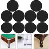 Toddmomy 10pcs Billiard Pool Table Leg Shims 8.6cm Rubber Pool
