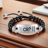 YOTHIWAD CR7 Soccer Bracelet, soccer Star Bracelet Sport Fan Bracelet