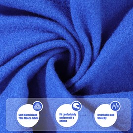 Black Balaclava Ski Masks Cover for Men Women Warmer Windproof Neck Scarf Face Mask for Cold Weather Men Fleece Neck Gaiter(Blue)