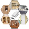 2 Pcs White Push to Open Door Catches, Large Magnetic