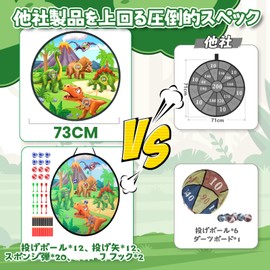 Skirfy Toy Target, Dartboard, Sports Game, Throwing Game, 3-in-1 Play, Folding Dart Set, Competition, Educational Toy, Indoor, Outdoor, Party Game, Kids, Boys, Girls, Parent-child Toy, Kids, Christmas