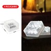 dojune Solar Powered LED Acrylic Lights,Waterproof In-Ground Landscape Path Lights