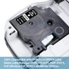 5-Pack D1 45021 Compatible with Dymo D1 Label Tape 12mm