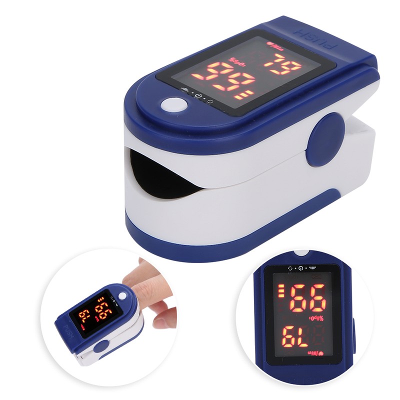Fingertip Pulse Oximeter Monitor SPO2 Pulse Oxygen Saturation Meter for
