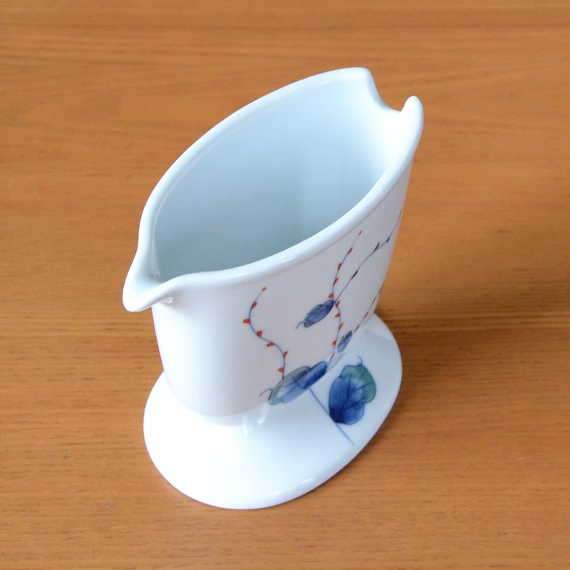 [有田焼] 水引 Grass and xyamozi Placket