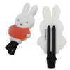 Shomido Miffy 387735 Miffy Hair Accessories Flocking Die-Cut Bangs Clip
