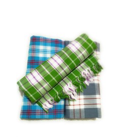 Cotton Colors Large Bath Towels (30 x 60 Inches, D-48) - Pack of 3 Pieces