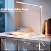 White crown LED Desk Lamp Dimmable Table Lamp Reading Lamp
