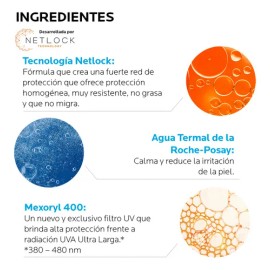 La Roche Posay Anthelios UVMUNE Fluido Invisible FPS 50+ Protector Solar Facial de textura ligera para Todo Tipo de Piel con Máxima Protección Solar UV 50ml