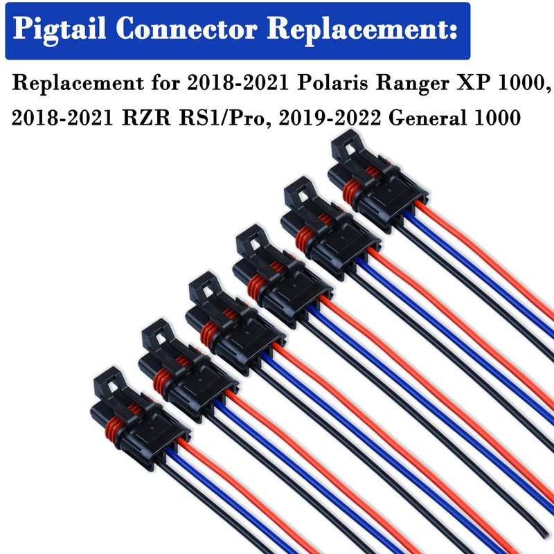 Pulse Plug Connector Pulse Bar Connectors Compatible with Polaris 2018