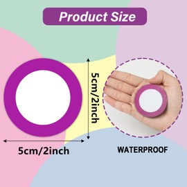 Qyeahkj 54Pcs Numbers Magnetic Accents Colorful Theme Round Whiteboard Magnets for Classroom Blank Magnetic Numbers for Classroom Whiteboard Dry Erasable Magnets for School Office Home Labels Supplies