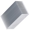 2Pcs Aluminum Electronic Radiators Fast Heat Dissipation Anti Oxidation Practicable