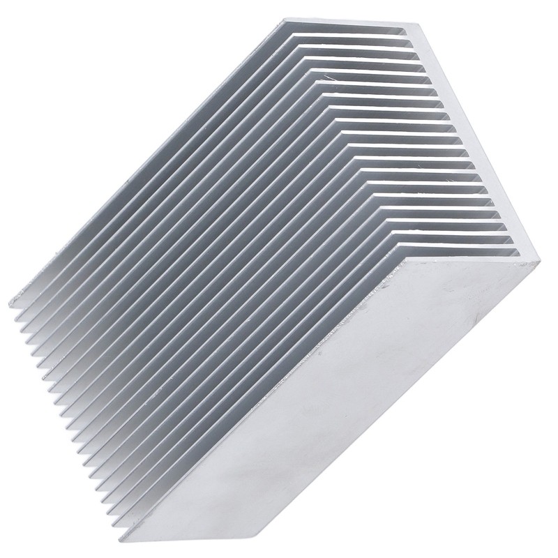 2Pcs Aluminum Electronic Radiators Fast Heat Dissipation Anti Oxidation Practicable