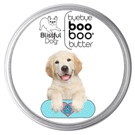 The Blissful Dog 1 oz TIN Golden Retriever Booboo Butter