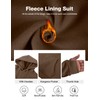 Flygo Womens Fleece 2 Piece Outfits Sweatsuit Crop Pullover Sweatshirt