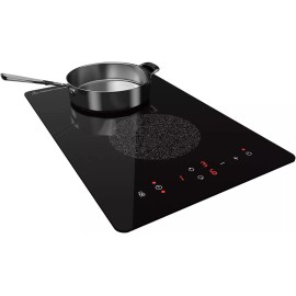 Doumigo Induction Cooktop, 2 Burner Electric Cooktop 120V Vertical Stove 1800W