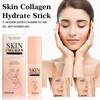2 Stück Skin Collagen Hydnate Stick Feuchtigkeitsbalsam Moisturiser Stick, Collagen