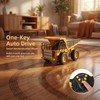 Remote Control Dump Truck for Kids Adults with 4 Battiries