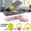 Badelite Multi-Function Vegetable Chopper Onion Micer Chopper 12 in 1