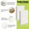 KUBDPQOR Notebook A5, Pack of 2 Notebook A5 Squared (5.82