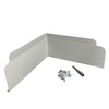Eagle 1 Rain Gutter Valley Splash Guards, Straight or Bent