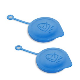 2 Pcs Windshield Washer Reservoir Cap, Windshield Washer Bottle Cap Small Ring Lid Cover, Washer Fluid Cap Compatible with Honda Accord Civic CRV CRX, Replaces OEM #: 38513-SB0-961