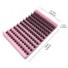Lash Clusters, 120Pcs DIY Individual Eyelash Extenisons Natural Look D
