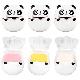 Brain Bunny Panda Portable Paper Soap Disposable Mini Soap / 브레인버니 팬더 휴대용 종이비누 일회용 미니 비누